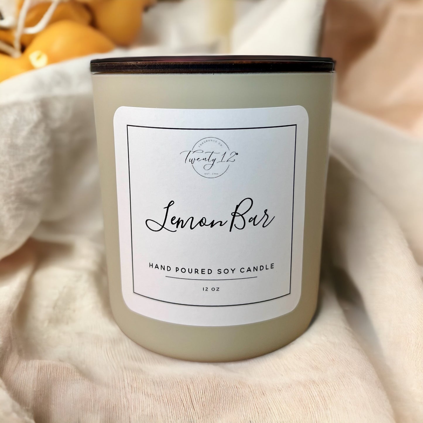 Lemon Bar Candle