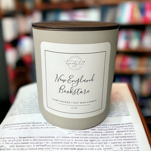 Bookstore Candle