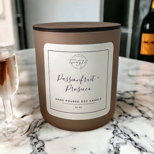 Passionfruit + Prosecco Candle