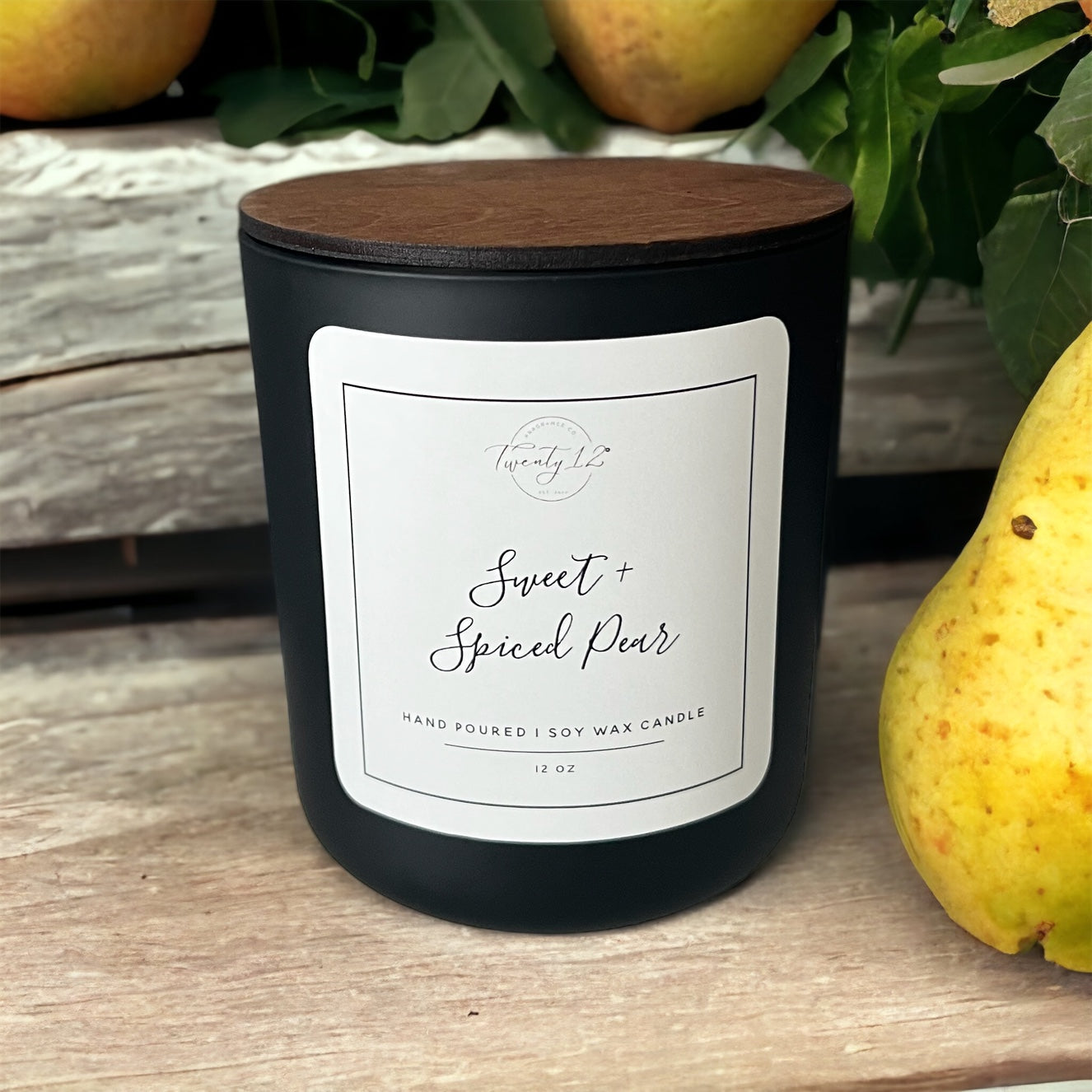 Sweet + Spiced Pear Candle